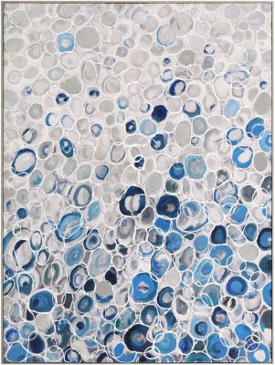 Bubbles Painting (Blue)