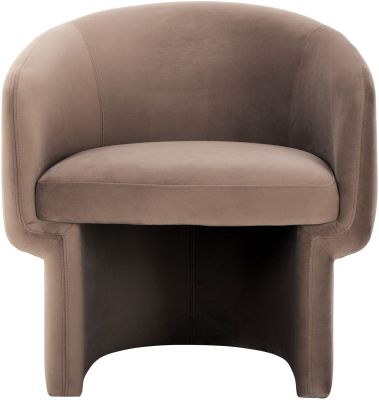 Franco Occasional Chair (Muted Camel Velvet)