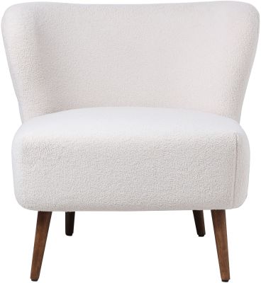 Margot Accent Chair (Vegan Shearling Cream)