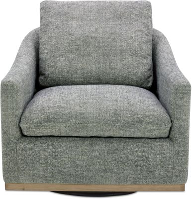 Linden Swivel Chair (Slated Moss)