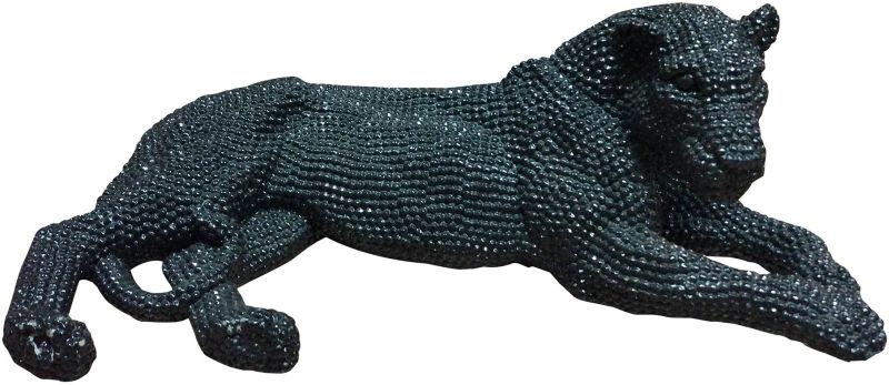 Panthera Statue (Noir)
