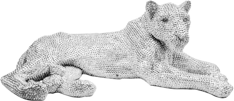 Panthera Statue (Silver)