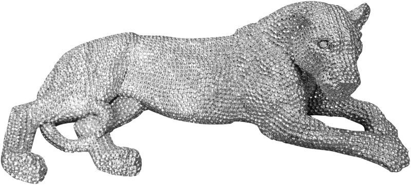 Panthera Statue (Petit - Argent)