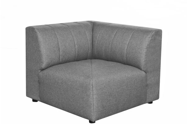 Lyric Modular - Grey (Corner Chair)
