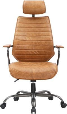 Executive Swivel Office Chair (Cognac)