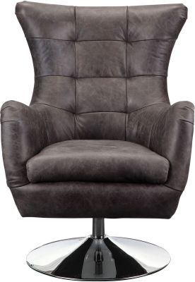 Apsley Leather Swivel Chair