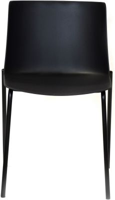 Silla Outdoor Dining Chair (Set of 2 - Black)