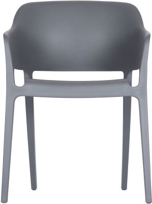 Faro Outdoor Dining Chair (Set of 2 - Charcoal Grey)