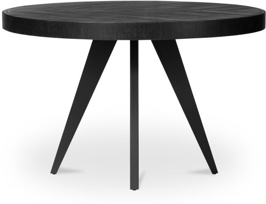 Parq Dining Table (Round - Black)