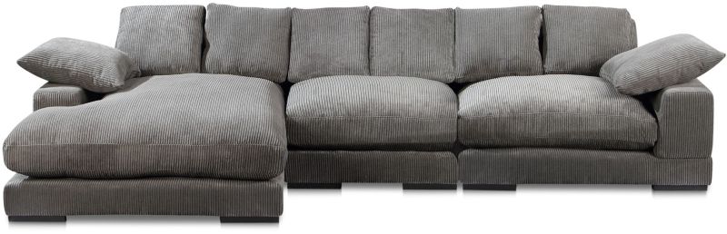 Plunge Sectional (Large - Charcoal)