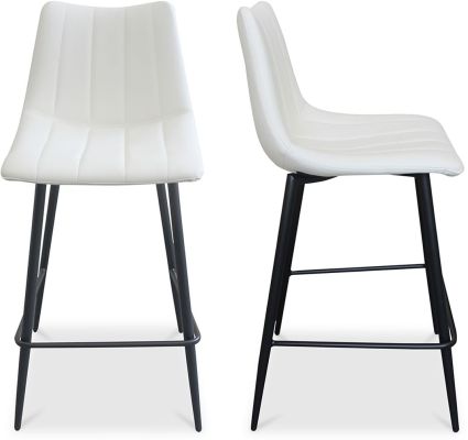 Alibi Counter Stool (Set of 2 - Ivory)
