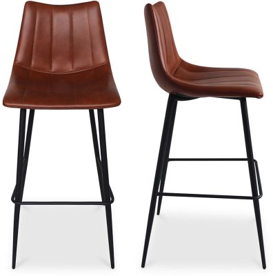 Alibi Barstool (Set of 2 - Brown)