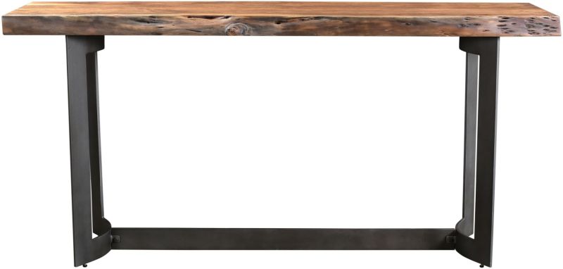Bent Table Console (Fumé)