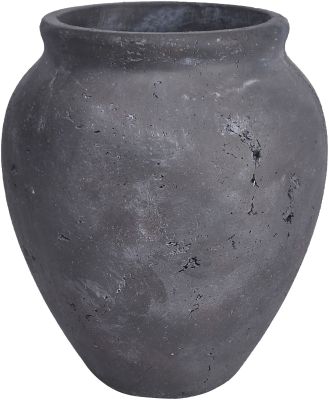 Nissa Decorative Vessel (14In - Black)