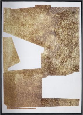 Mica 1 Framed Painting (Gold)