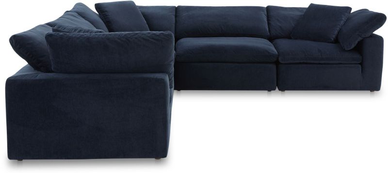 Clay Modular Sectional (Classic L - Nocturnal Sky Performance Fabric)