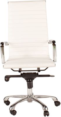 Omega High Back Office Chair White