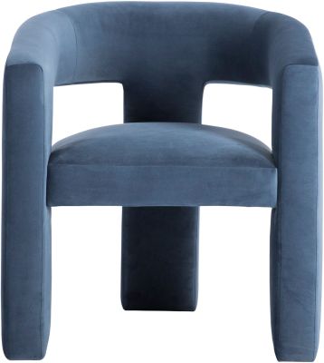 Elo Accent Chair (Chair Dusted Blue)