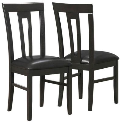 Hallein Dining Chair (Set of 2 - Dark Cappuccino)