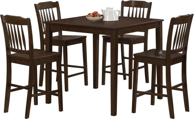 Kezthely Dining Set (Cappuccino)
