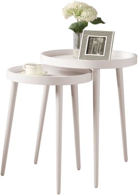 Storsveden Nesting Table (2 Piece Set - White)