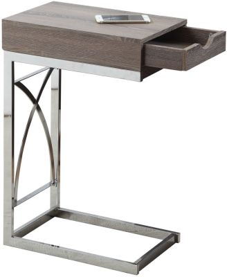 Hastings Accent Table (Dark Taupe)
