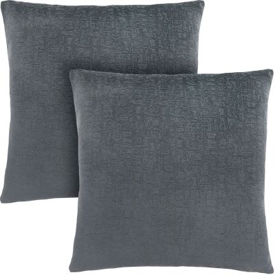 SD927 Pillow (Set of 2 - Dark Grey)