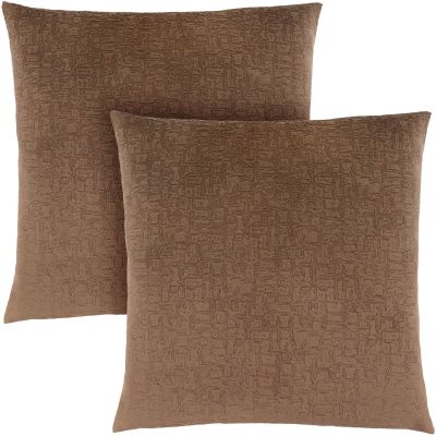 SD927 Pillow (Set of 2 - Brown)