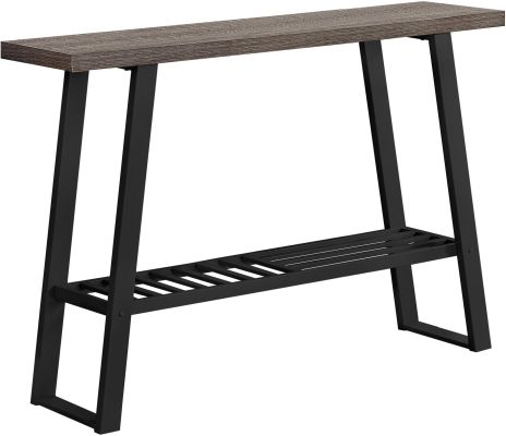 Vilka Console Table (Dark Taupe)