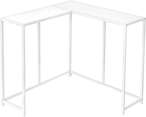 Ylerigde Corner Console Table (White)