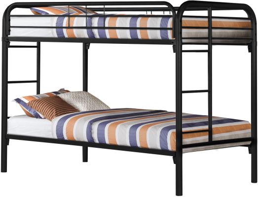 Asplunda Bunk Bed (Twin - Black)