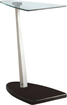 Sidney Accent Table (Black & Silver)