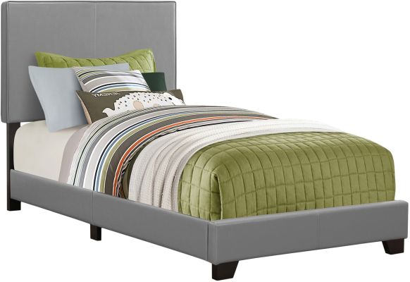 Lindet Bed (Twin - Grey)