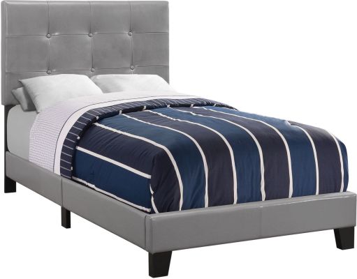 Pandelis Bed (Twin - Grey)