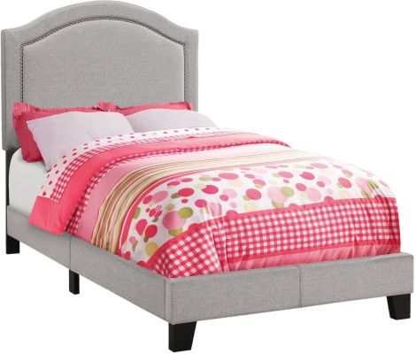 Dusetos Bed (Twin - Grey)