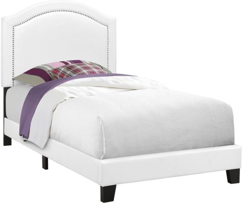 Dusetos Bed (Twin - White)