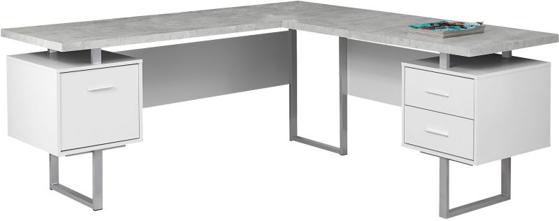 Terence Computer Desk (White)