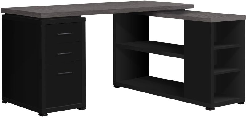 Grafton Computer Desk (Black)