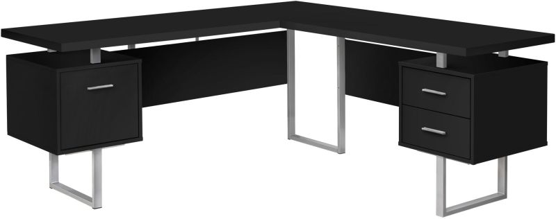 Addester Desk (Black & Grey)