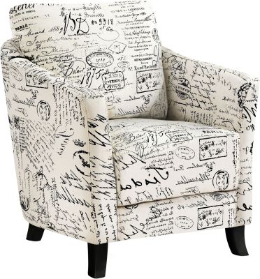 Gronn Accent Chair (Cream & Black)