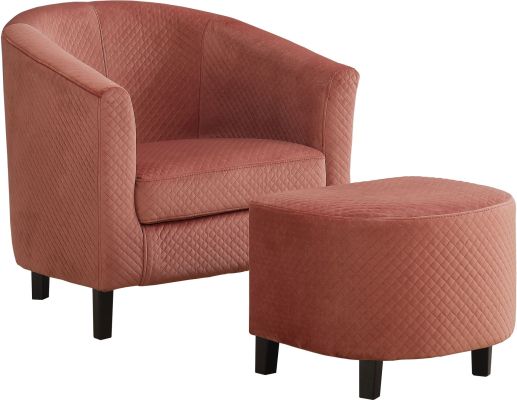 Masally Accent Chair (Dusty Rose)