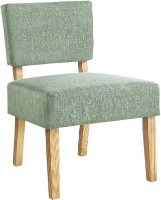 Shako Accent Chair (Green & Natural)