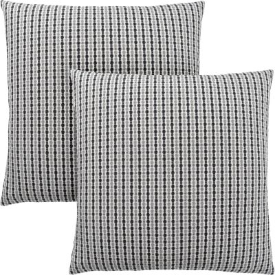 Gine Pillow (Set of 2 - Light Grey Abstract)