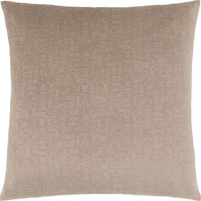 Talo Pillow (Taupe Mosaic Velvet)