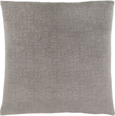 Talo Pillow (Grey Mosaic Velvet)