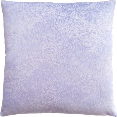 Oraver Pillow (Light Purple Feathered Velvet)