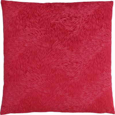 Oraver Pillow (Red Feathered Velvet)