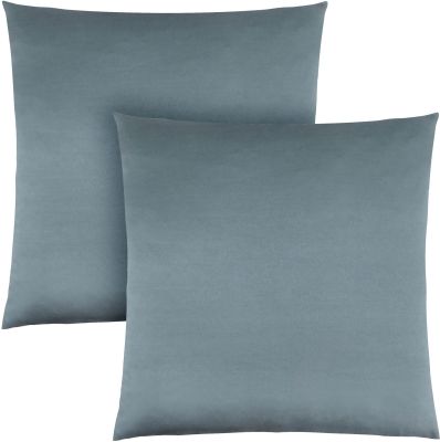 Jedale Pillow (Set of 2 - Pale Blue Satin)