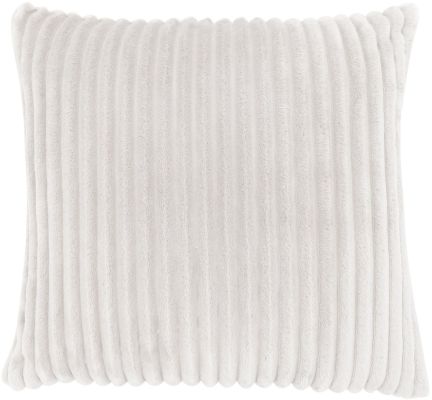 Shago Pillow (Ivory Ultra Soft Ribbed)