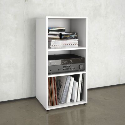 Nexera 2-Shelf Bookcase (White)